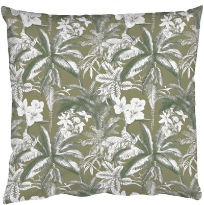 Sierkussens - Kussentjes Woonkamer - 50x50 cm - Botanisch - Bloemen - Groen