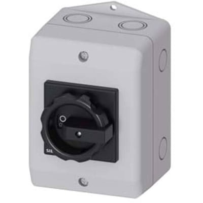 Lastscheidingsschakelaar Zwart 4-polig 6 mm² 16 A 690 V/AC Siemens 3LD20641TC51