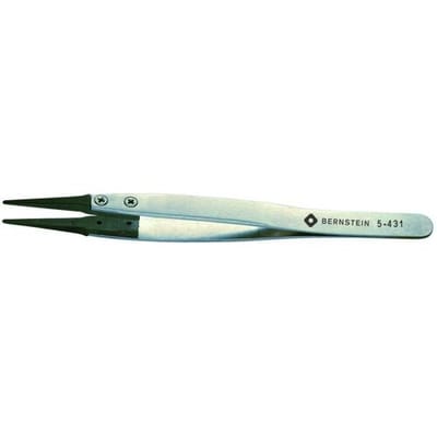 BERNSTEIN Tools for Electronics 5-431 Precisiepincet Plat-rond 125 mm