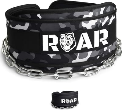 Fitness Dip Belt met Ketting voor Gewichtheffen, Pullups, Powerlifting, CrossFit en Bodybuilding