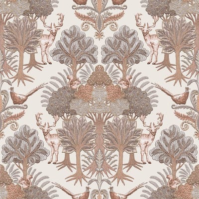 Dutch Wallcoverings - Tapestry Nordic Deer Forest Beige - TP422301