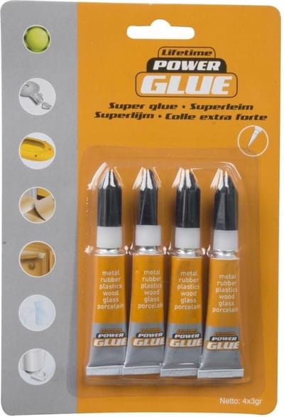 Superlijm 3g levenslange p PE 4stuks Orange Bl