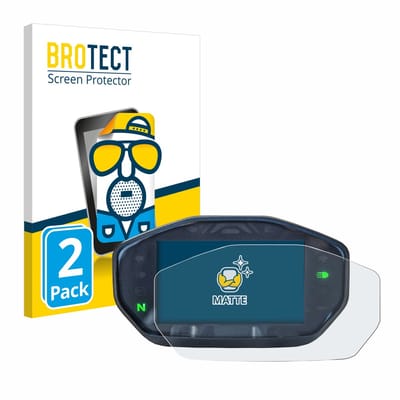 BROTECT - Screenprotector voor Ducati Monster / Monster + 2021 - Folie Beschermfolie matte 2 Stuks
