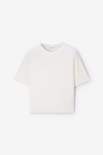 Sissy-Boy - Wit rib T-shirt