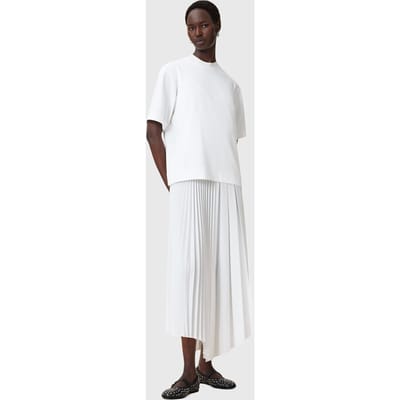AllSaints Jax Tee Dress Chalk White Taglia: S | Maxi abiti Outlet | Donna | Bianco