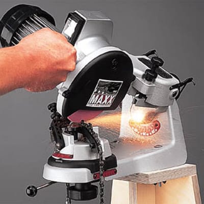 Professionele Ketting Slijper Bankmodel 180W | Universeel Slijpapparaat voor Kettingen