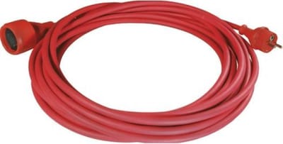 Verlengkabel H07RN-F 3x1,5 rood - 15 meter