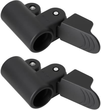Tentstok - Sterke grip - Tentklemmen - Verstelbaar - Geschikt voor 22-25mm - Duurzaam - Voor caravans/RVs - Tentklem