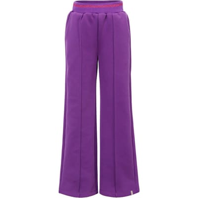 LOOXS Little Meisjes broek - Maat 98 in de kleur Paars van 41% COTTON 52% POLYESTER 7% SPANDEX - 2531-7620-591