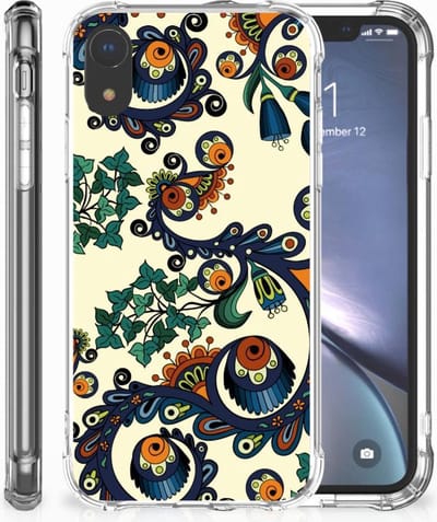 Anti Shock Case Apple iPhone Xr Barok Flower