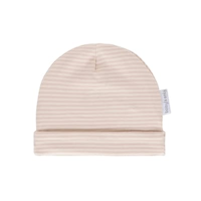 Baby's Only Mutsje Stripe - Baby Muts - Oud Roze - 0-3 mnd - 100% ecologisch katoen - GOTS