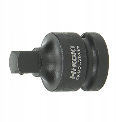 HiKOKI Adapter 1/2'' naar 3/8'' CR-MO 38mm Slagdoppen Reductie