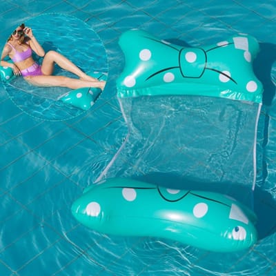 Zwemmatras 4 in 1 Water Hammock met Net voor Volwassenen - Perfecte Zwembad Speelgoed en Ontspanning