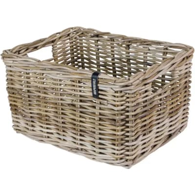 Fiets Basil mand Dax S rotan grijs