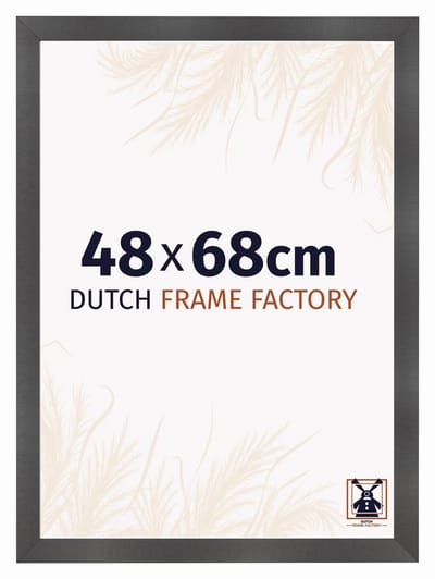 Fotolijst 48x68 cm - MDF - Zwart Mat - Praag