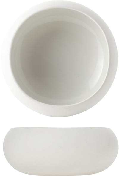 Cosy & Trendy For Professionals Rainbow Schaaltje D16xh6.5cm Wit