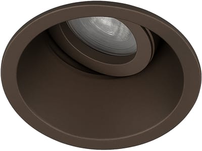 Inbouwspot - Velmi Verno Pro - Rond - Brons - Kantelbaar - Zaagmaat 80mm Diameter 95mm - Incl. GU10 Fitting