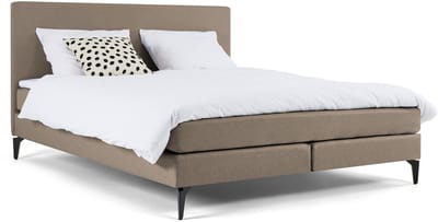 Maxi Boxspring Cisano - 140 x 200 cm - taupe