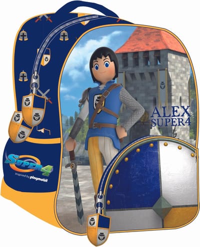 Playmobil - Alex super 4 - Rugzak - Kinderen - 31 cm hoog
