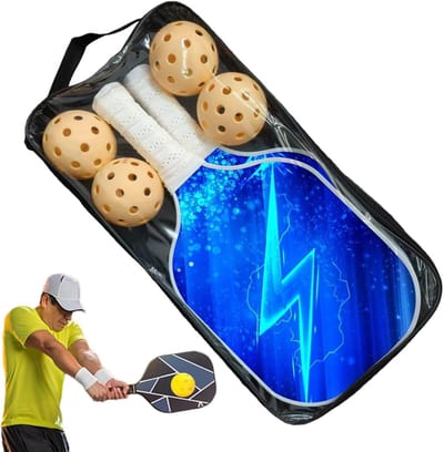 Pickleball Racket Hoes - Padel Tas - Bescherming Rackets - Waterdicht EVA Materiaal - 40 x 22 cm - Transparant