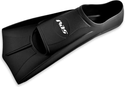 Ras Silicone Zwemvliezen Zwart EU 35-36 Kinderen