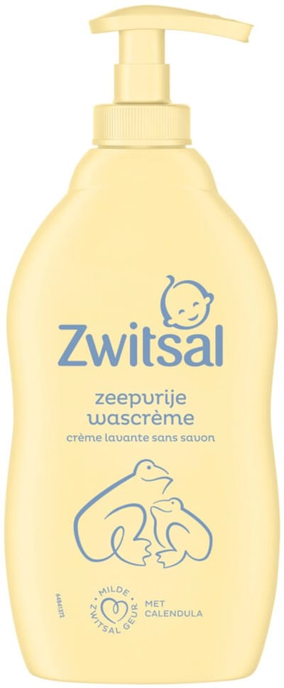 Zwitsal - Baby huidverzorging - Zeepvrije Wascrème - 400ml