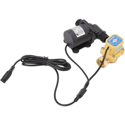 Pompe CC sans balais Silencieuse Pompe de surpression pour chauffe-eau solaire avec interrupteur de débit 6v 24v Filetage mâle G1 2