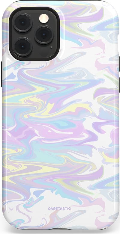 Casetastic Hoesje Geschikt voor Apple iPhone 12/12 Pro Magsafe - Stijlvolle Beschermende Duo-layer Case - IJsdans van kleur