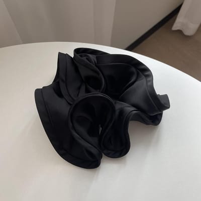 Vrouw nobel Frans ontwerp scrunchies elastische haarband meisjes rubberen band dame haaraccessoires haarbanden paardenstaarthouder bruin