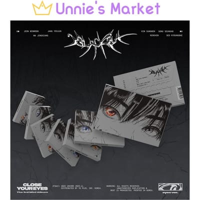 SLUIT JE OGEN [blackout] (ogen ver.) / Het 3e mini-album + gratis geschenk Random ver. 1EA gray