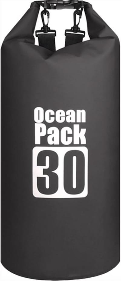 Nixnix® - Waterdichte Tas - Dry bag - 30L - Zwart - Ocean Pack