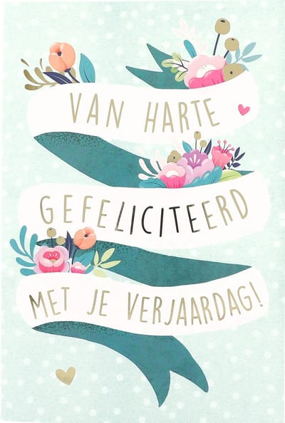 Depesche felicitatie kaart speelgoed - gefeliciteerd cadeau.
