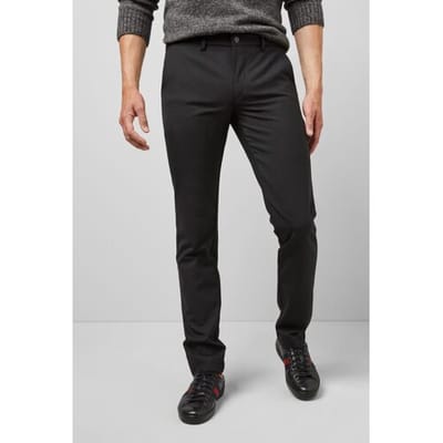 Meyer Broek M5 4-Way-Stretch Wool Blend Chino Zwart / male