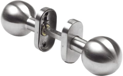 Dailygoody - Draaibare deurknoppen - Ergonomische grip - Mat roestvrij staal - Antidiefstalbeveiliging - Voor binnenshuis gebruik - Model 11ALGR