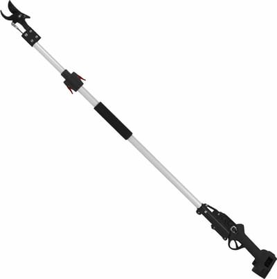 Talen Tools - Elektrische Snoeischaar - Telescopische steel - Takkenschaar - Professioneel - 140-200 cm - Lichtgewicht 2,5 kg - Inclusief 2 accu's