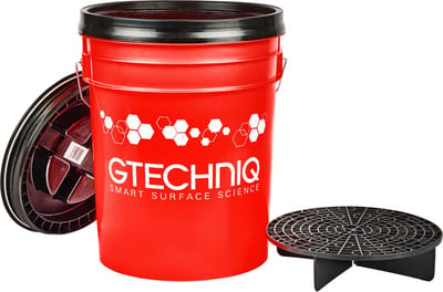 GTECHNIQ - Detailing Bucket / Emmer - Grit Guard - Sealing Lid - 20L