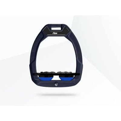 Veiligheidseisen voor de paardrijsport Plat Ultra Grip Rood/Zwart/Blauw Flex-On Safe-On