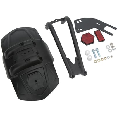 Motorfiets Achterspatbord met Reflector Hoge Sterkte Band Spatbord Vervanging voor Ninjia 250