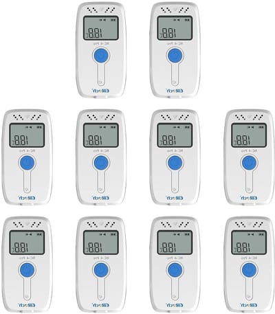 Temperatuur Datalogger - Temperatuur Recorder - Opslag Transport - Dubbele Sensor - 16000 Lezingen - Niet Gespecificeerd