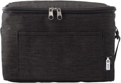 Impression Koeltas / lunchtas Isabella - voor sixpack blikjes - 3 ltr - zwart - 16 x 15 x 22 cm