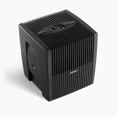 Venta LW25 Comfort Plus - Luchtbevochtiger / Luchtwasser (Hoogglans Zwart) - Bevochtigt tot 6.7L per dag – Voor ruimtes tot 45 m² - Zeer stil - Incl. nachtstand