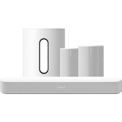 Sonos Beam Gen 2 Wit + Era 100 SL Home Cinema Set Wit