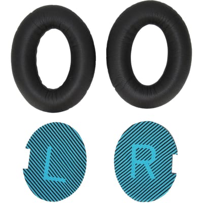 Oorkussens Hoofdtelefoonkussen Reparatie Vervanging Geschikt voor QC2 QC15 AE2 AE2I QC25 Zwart black