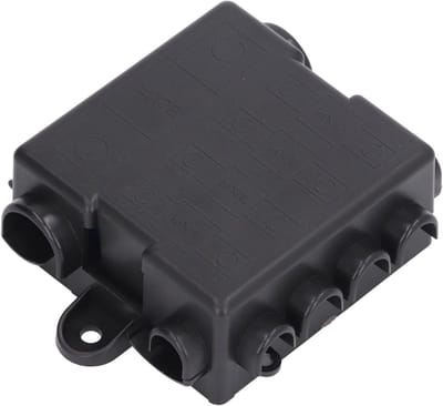 SnelShoppen - 5-Weg Vermogensverdeler 12V 24V met 30A 60A 80A 100A 250A voor Auto Boot Truck RV Voertuig - Betrouwbare Elektrische Bescherming