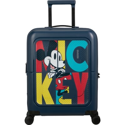 American Tourister Trolley Dashpop Disney Spinner 55 / 20 EXP TSA Mickey Pop Letters Blauwgrijs