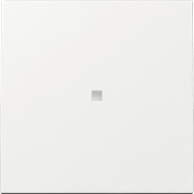 GIRA Systeem 55 Bedieningswip met lens Zuiver wit 329003 (nieuw model)