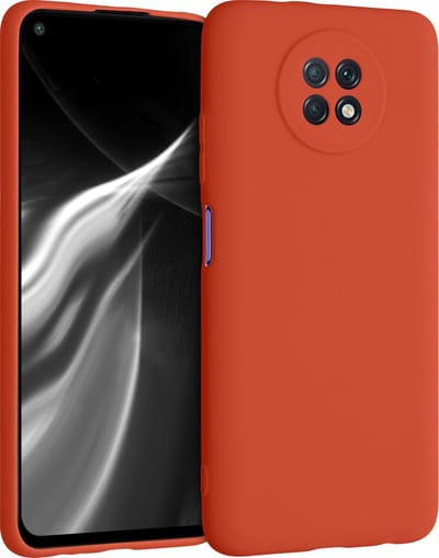 kwmobile telefoonhoesje geschikt voor Xiaomi Redmi Note 9T - Hoesje voor smartphone - Back cover in mandarijn oranje