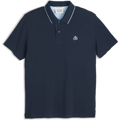Scotch & Soda Tipped Polo Sky Captain Taglia: S | Polo Outlet | Uomo