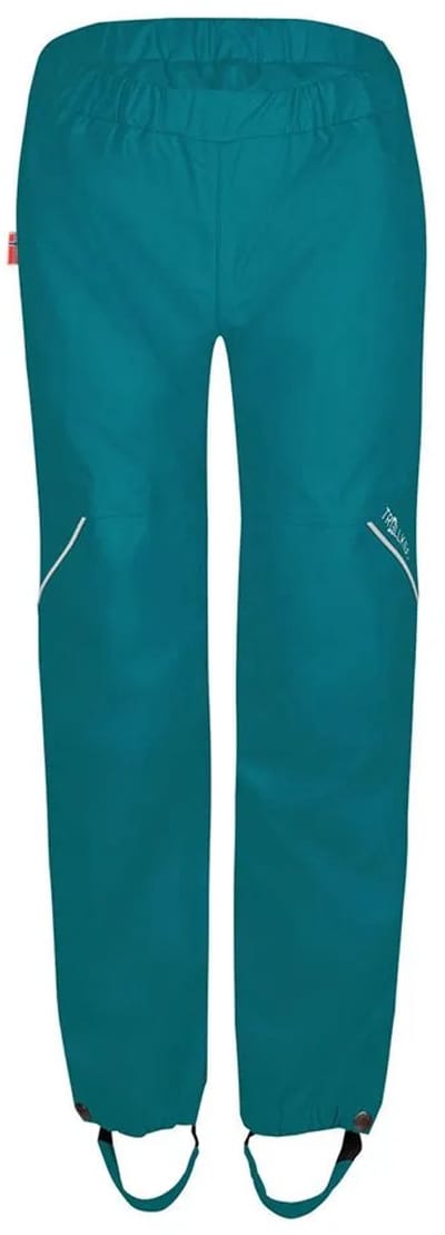 Trollkids Lofoten Rain Broek Blauw 116 cm Jongens,Meisjes