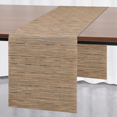 Tafelloper - Modern PVC Afwasbaar - Voor buiten - Bruin